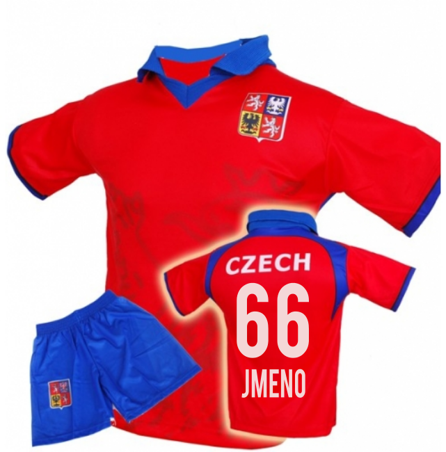fotbalove dres čr czech